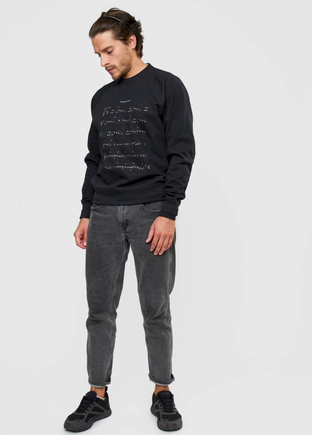 Черный свитшот мужской YAPPI (198688747)