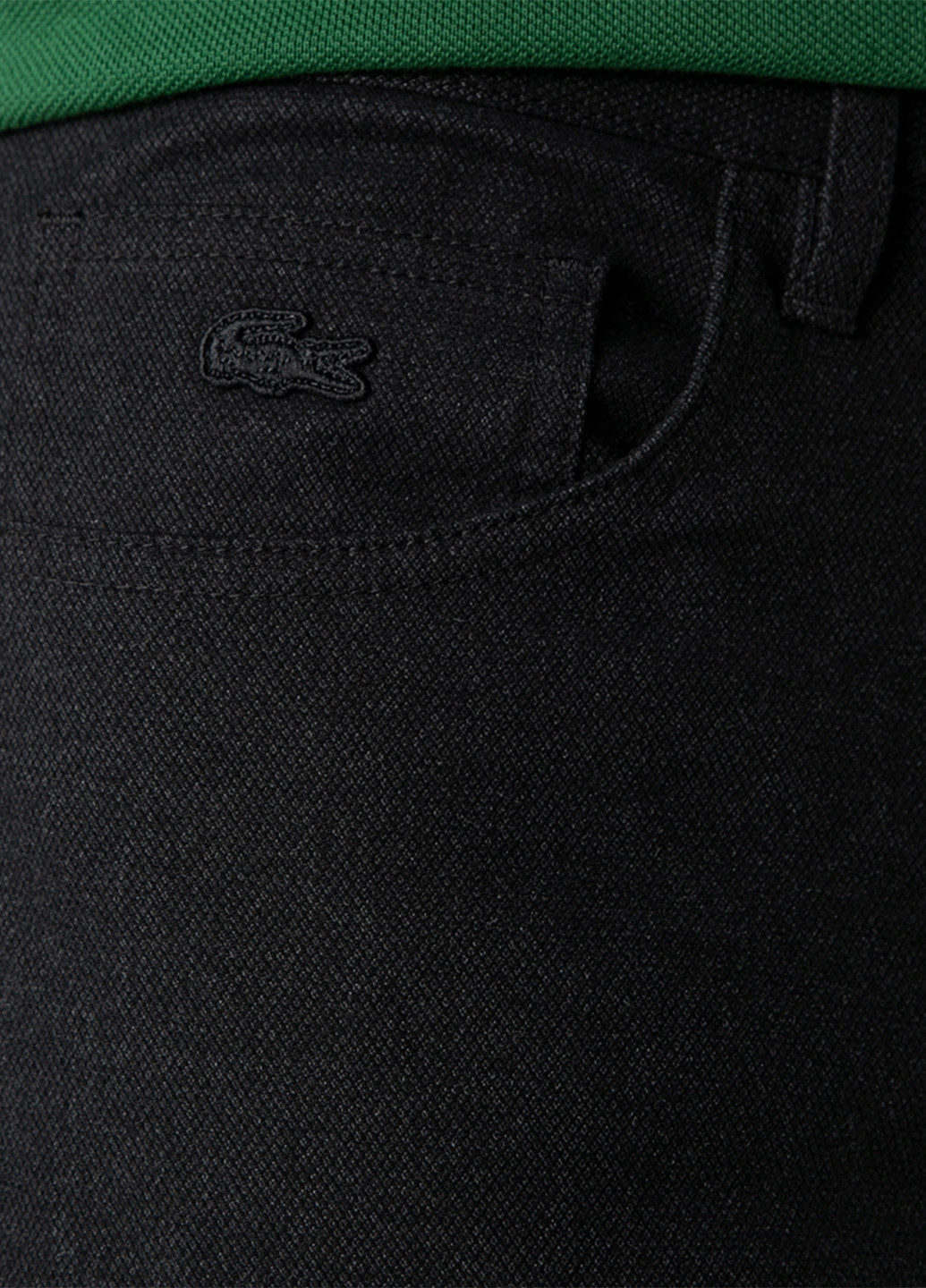 Темно-серые кэжуал демисезонные брюки Lacoste
