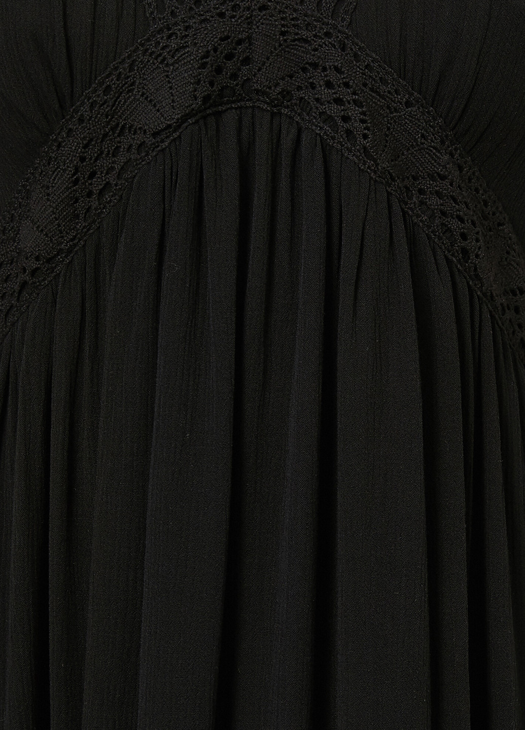 Чорна кежуал плаття, сукня кльош KOTON однотонна