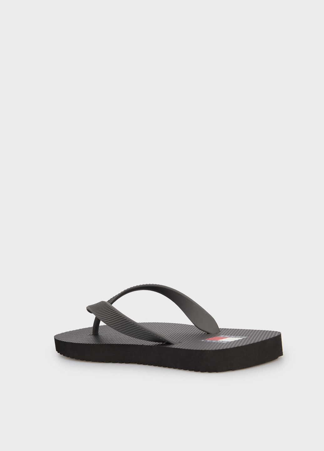 Черные пляжные, кэжуал вьетнамки Tommy Jeans