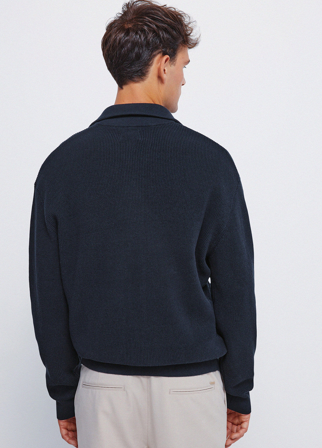 Темно-синий демисезонный кардиган Springfield