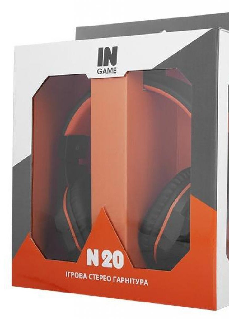 Навушники N20 Black-Orange Gaming Gemix (207376930)