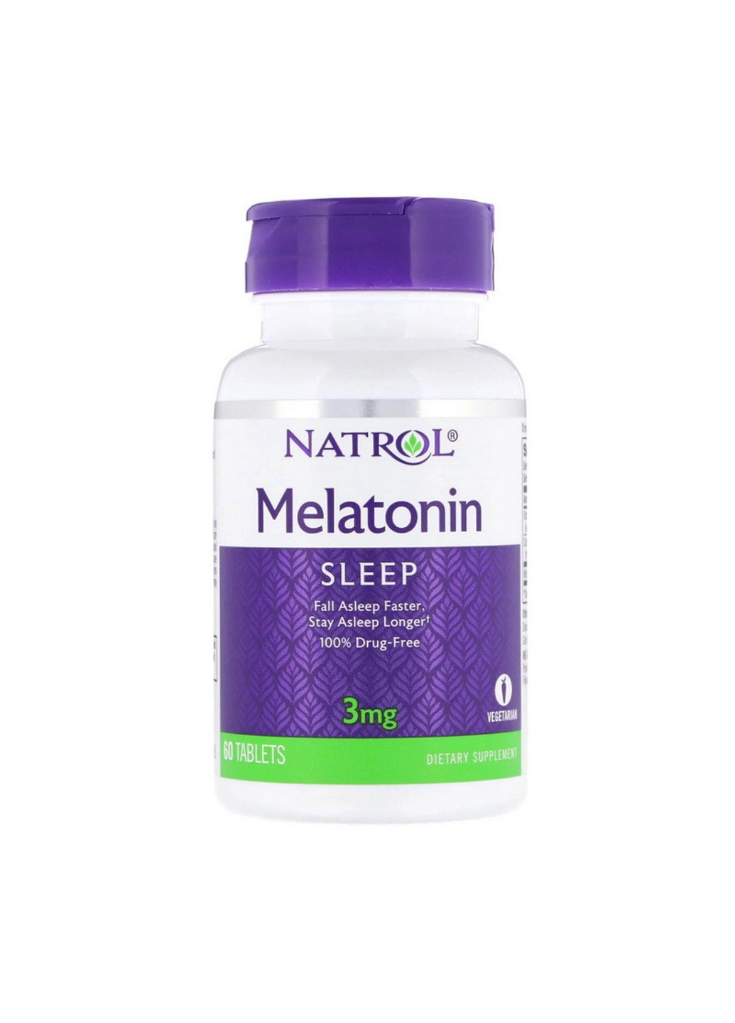 Мелатонин Melatonin 3 mg (60 таб) натрол Natrol (255409792)