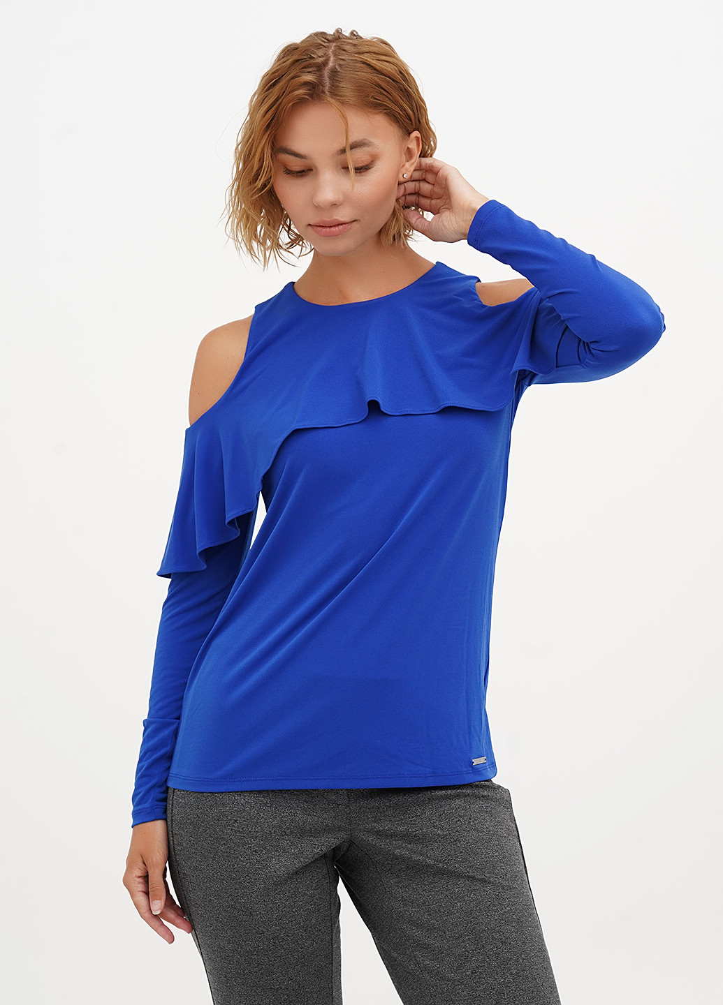 Синяя блуза Michael Kors