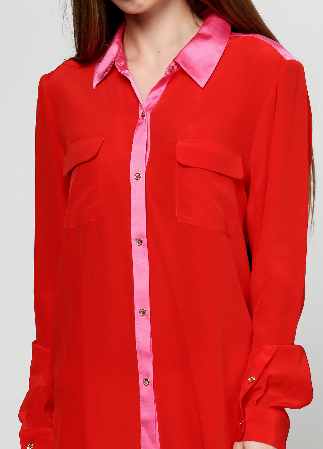 Красная демисезонная блуза Juicy Couture