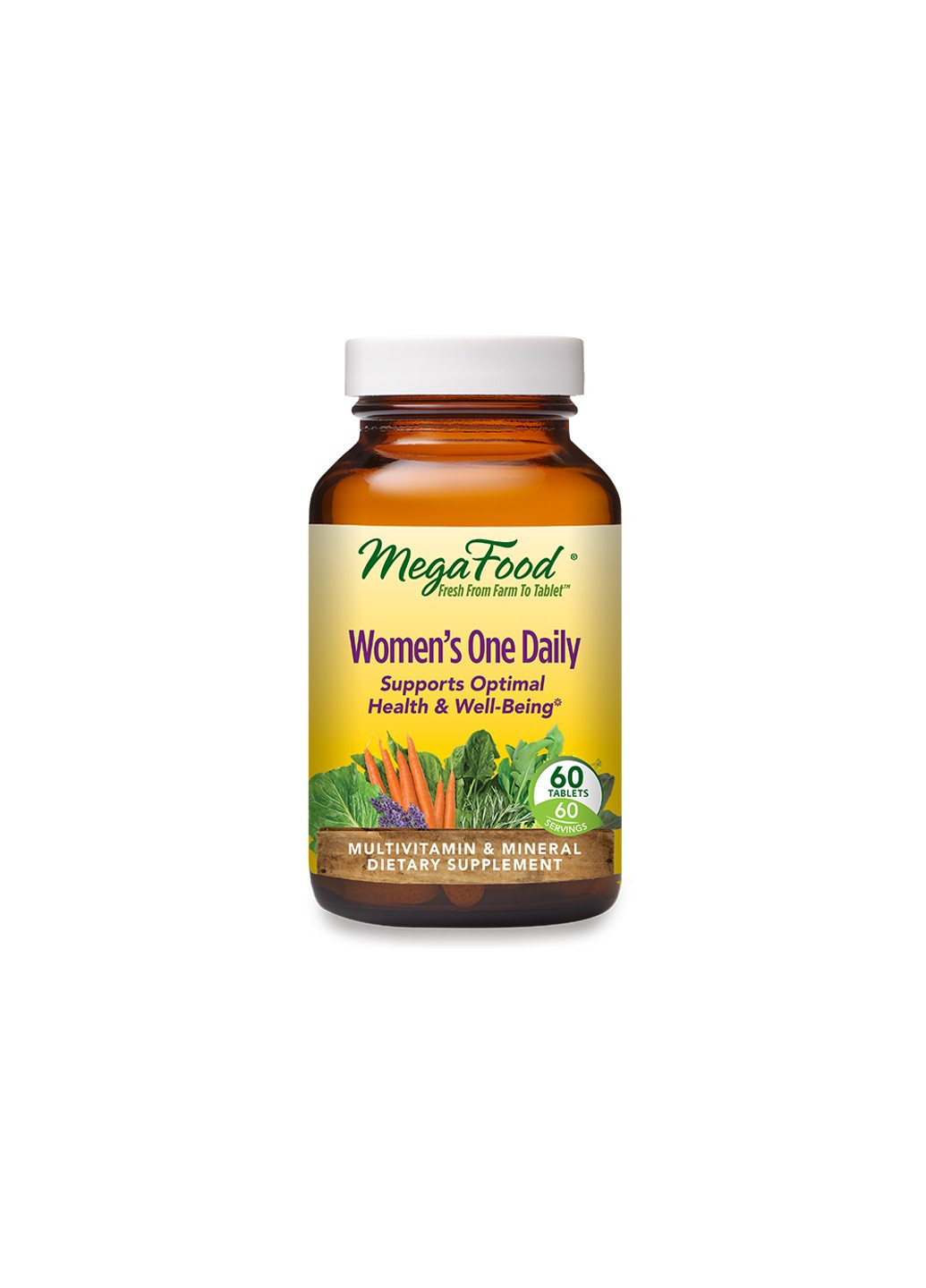 Мультивітаміни для жінок Women's One Daily 60 таблеток MegaFood (255410048)