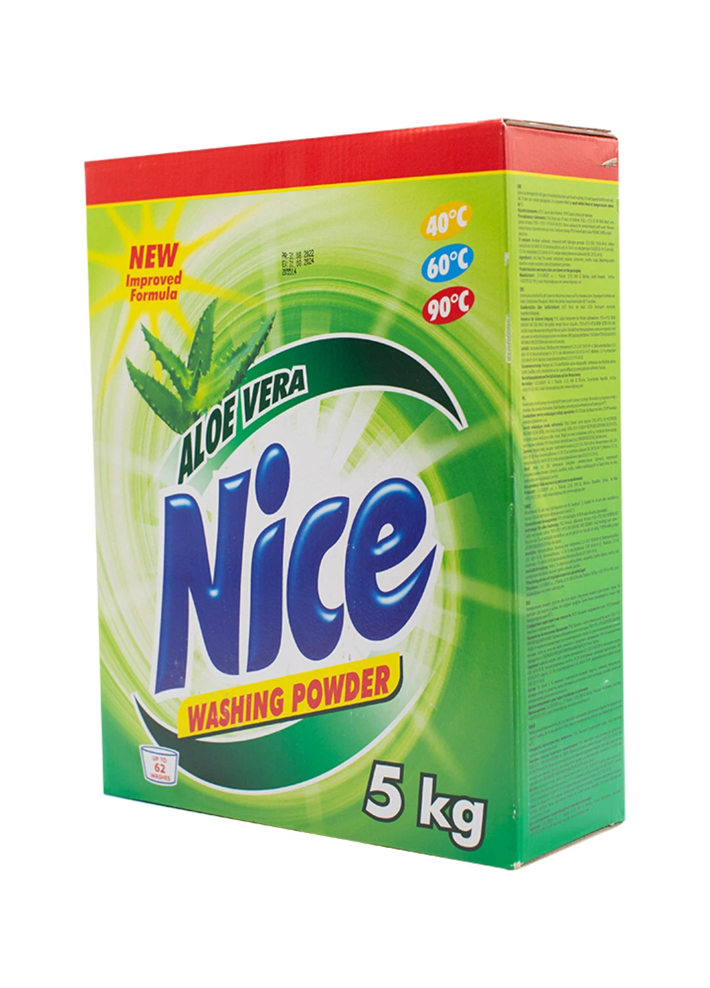 Порошок для прання Aloe Vera (62 прання) 5 кг Nice (254463179)