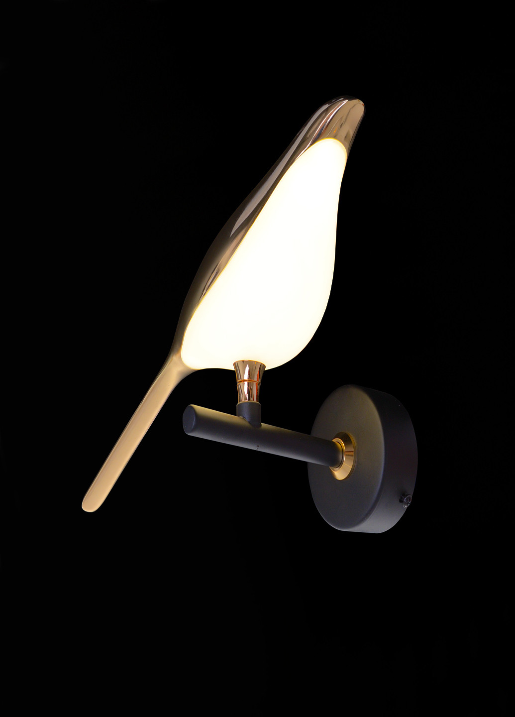 Бра BL-999W/1 5W G/BK Brille (252372221)