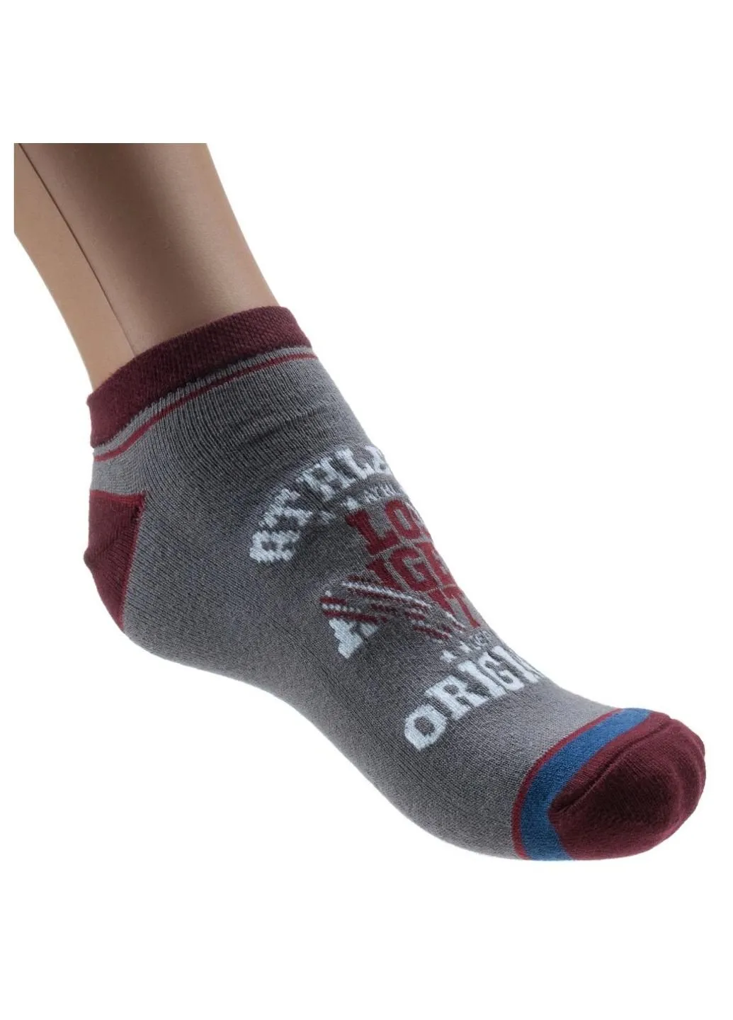 Сірі шкарпетки з м'ячем (m0c0201-0123-9b-darkgray) BNM всесезон (251770491)