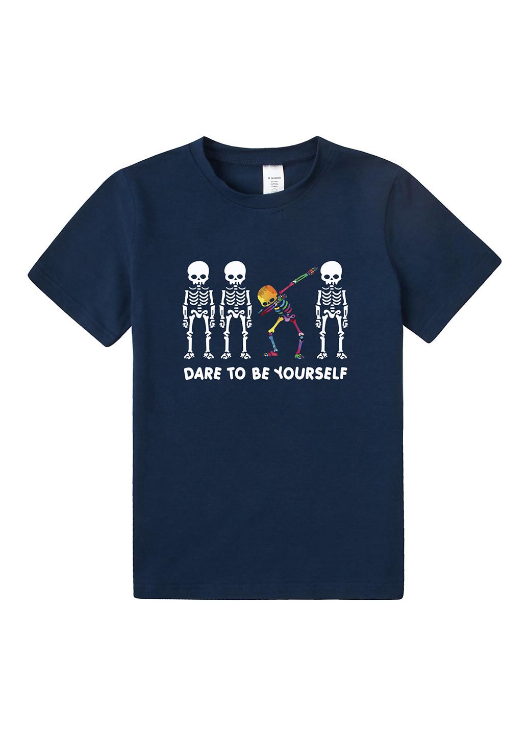 Синяя летняя футболка Garnamama