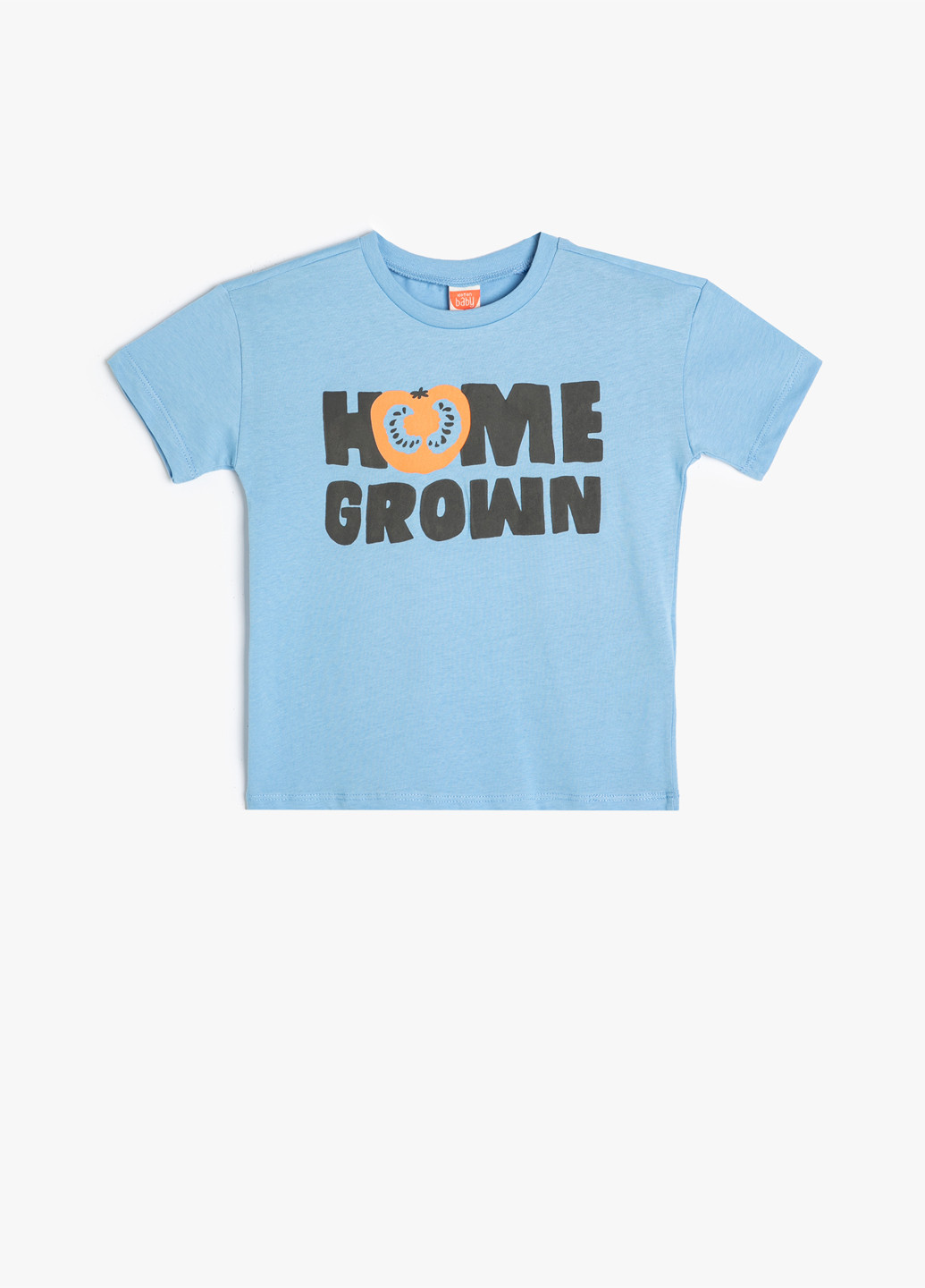 Блакитна літня футболка KOTON