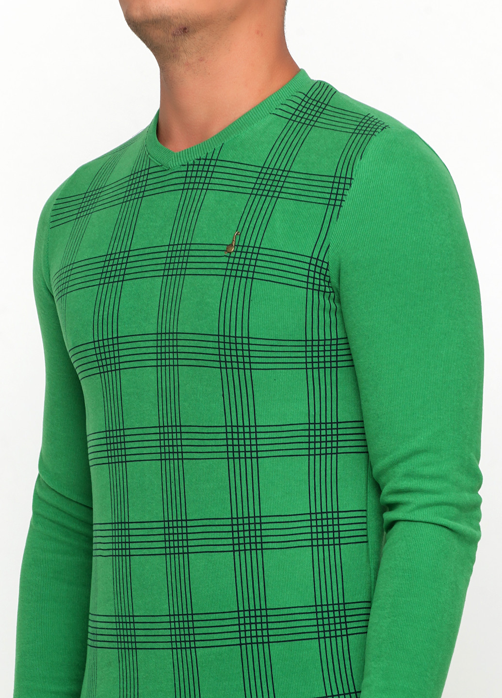 Зелений демісезонний пуловер пуловер DKM