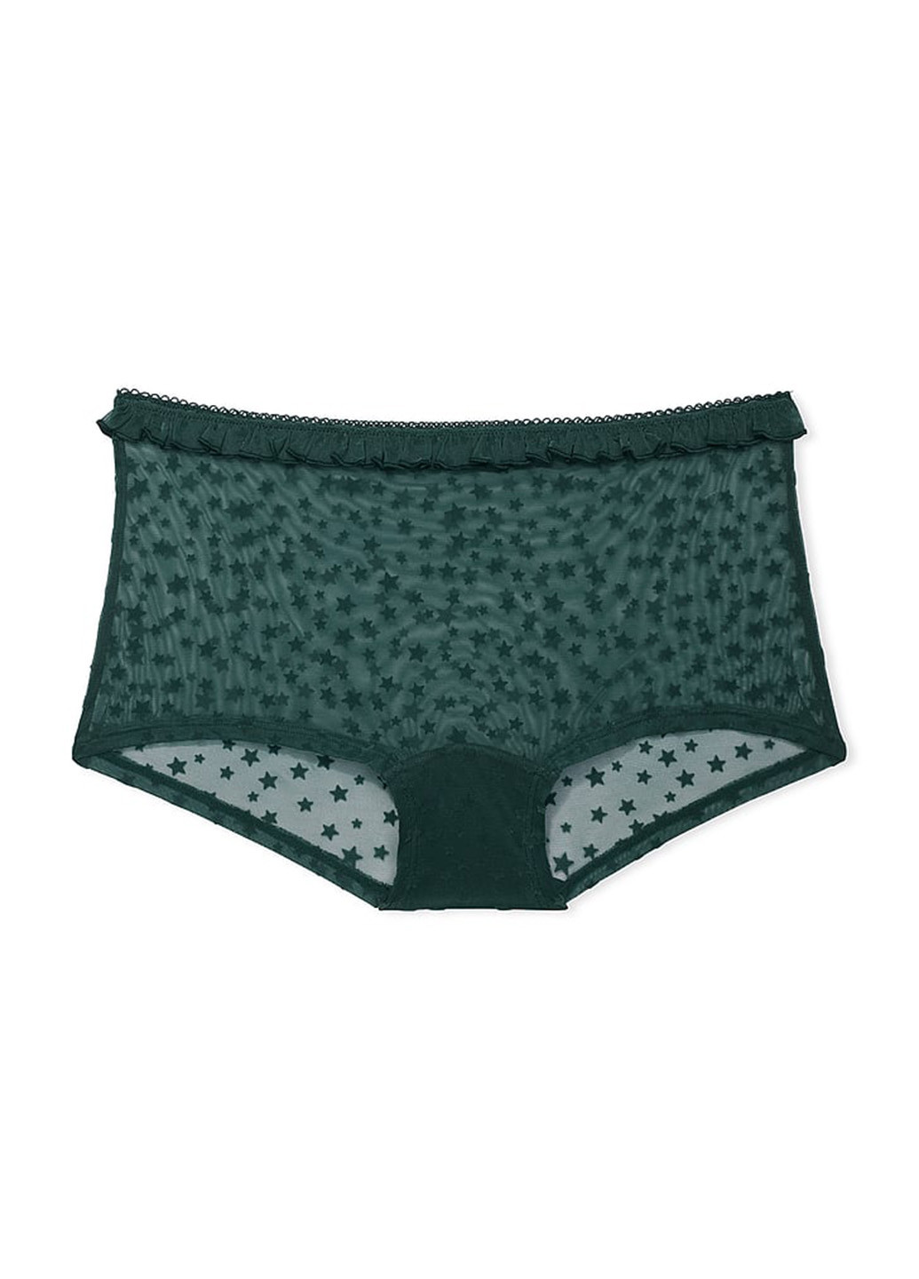 Темно-зеленый демисезонный комплект (бюстгальтер, трусики) Victoria's Secret