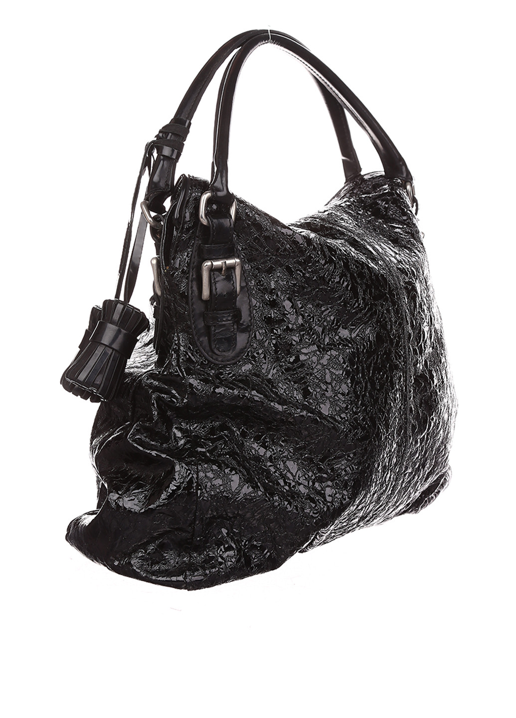 Сумка Sempre сумка-мішок однотонна чорна кежуал