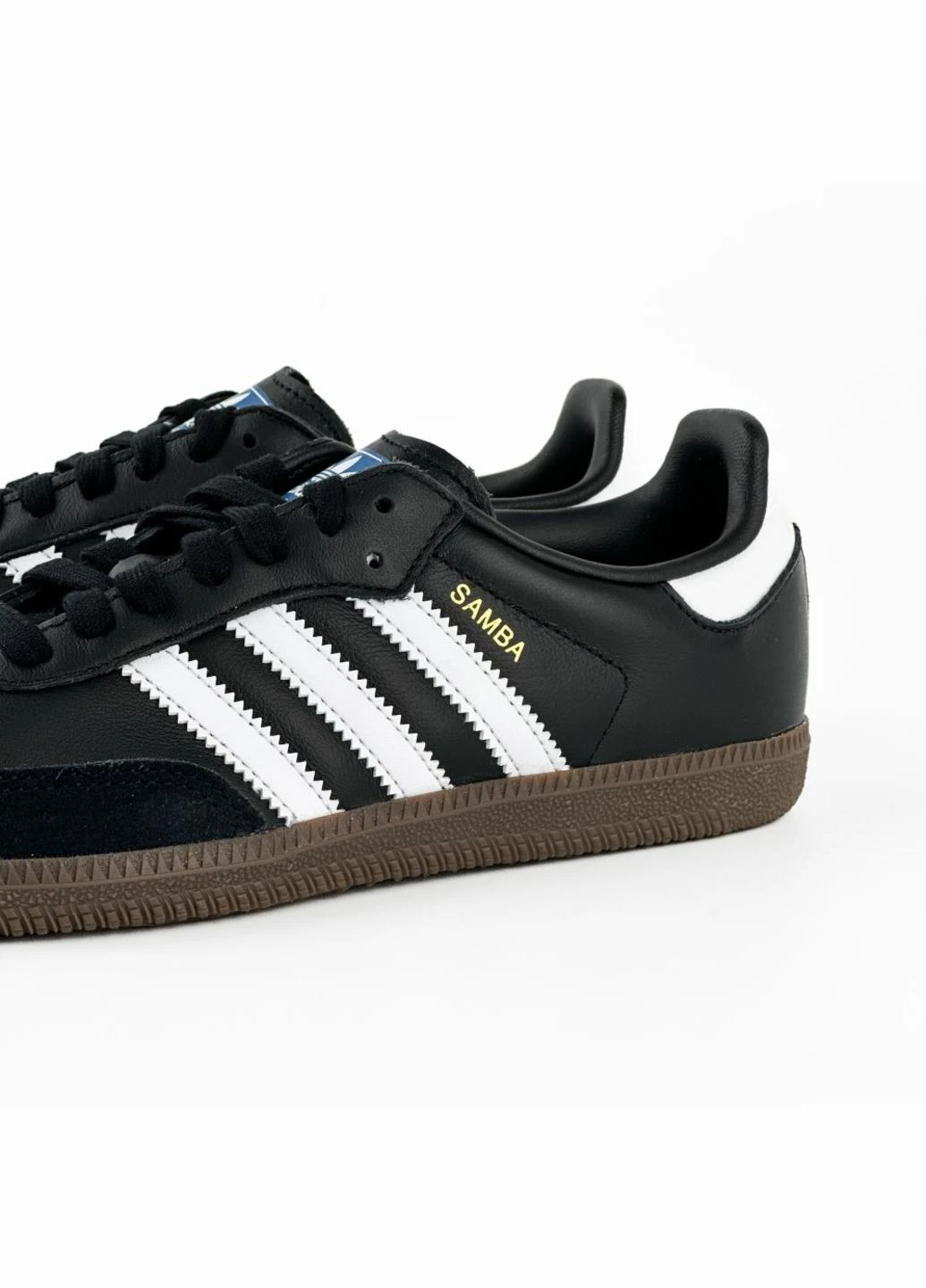 Кросівки B75807-W adidas Samba чорно-білі демісезони (317224675)