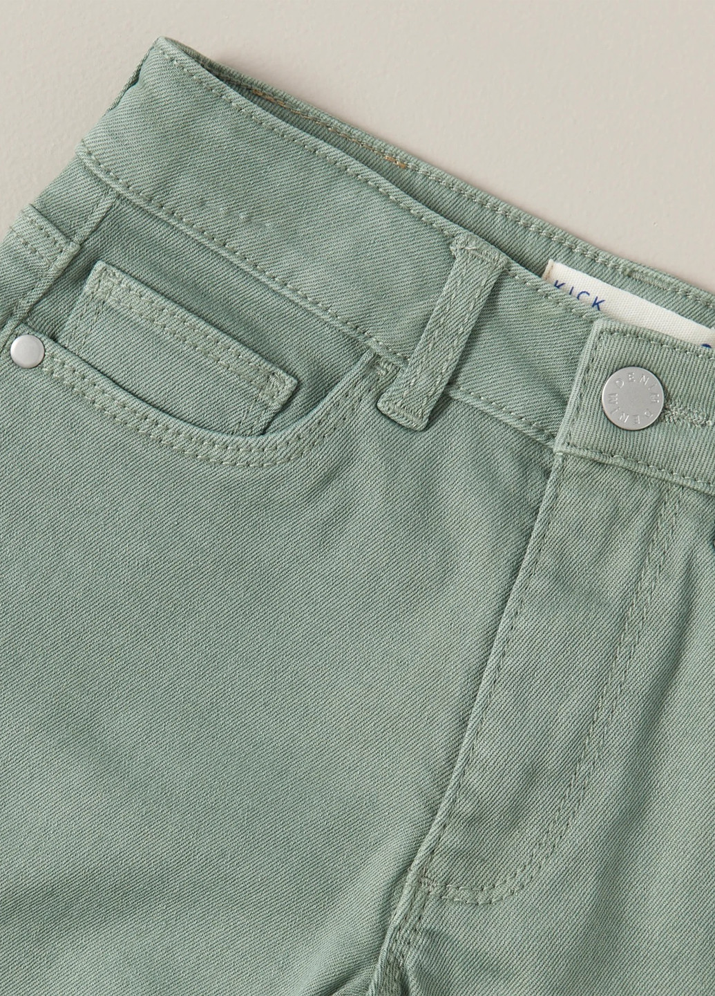 Фисташковые кэжуал демисезонные прямые брюки Boden