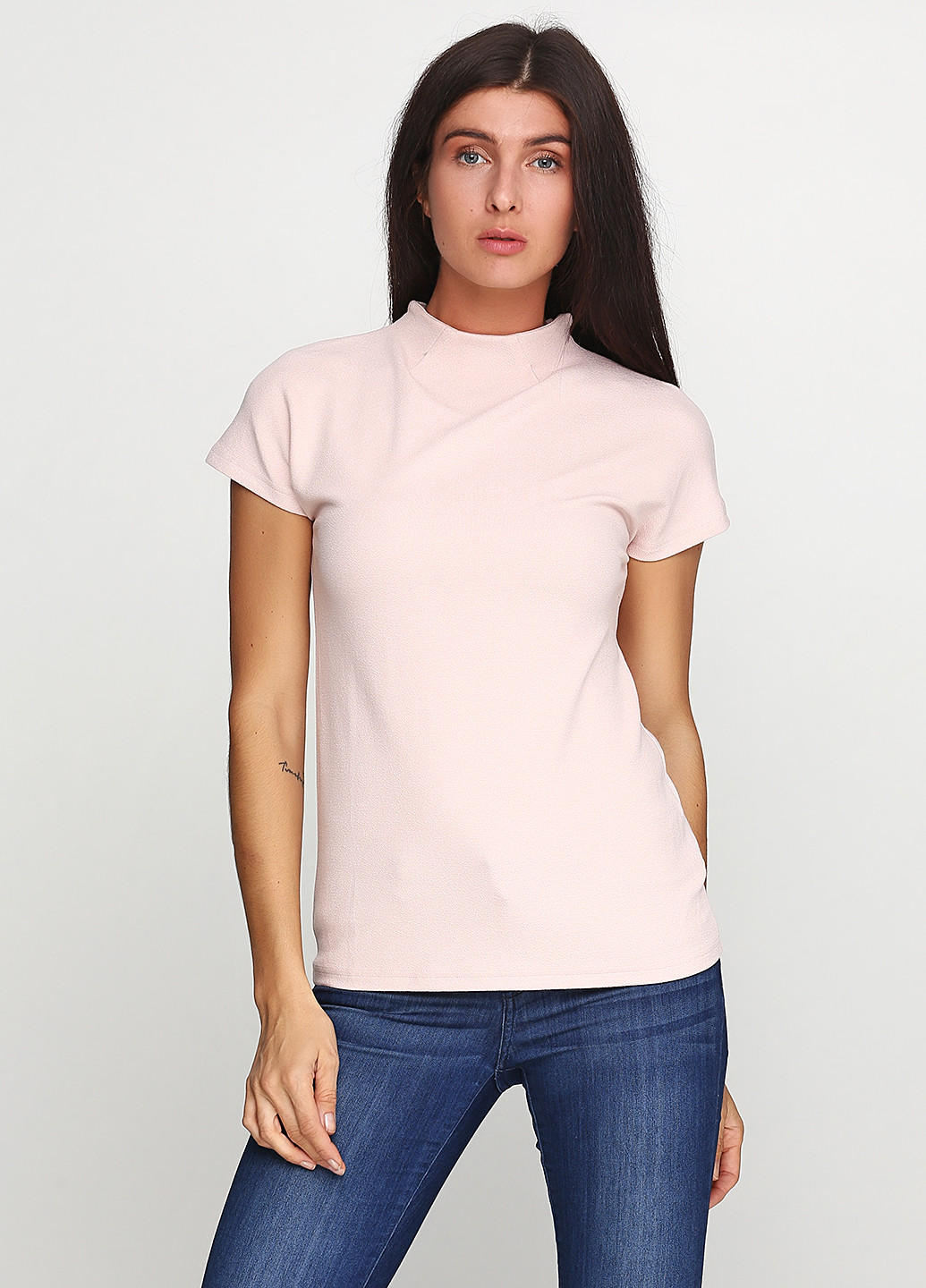 Розовая летняя футболка Karen by Simonsen