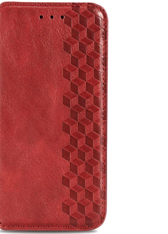 Кожаный чехол книжка Cubic (PU) для Xiaomi Mi 10T / Mi 10T Pro Красный (is_00000040672_3) Getman (237824434)