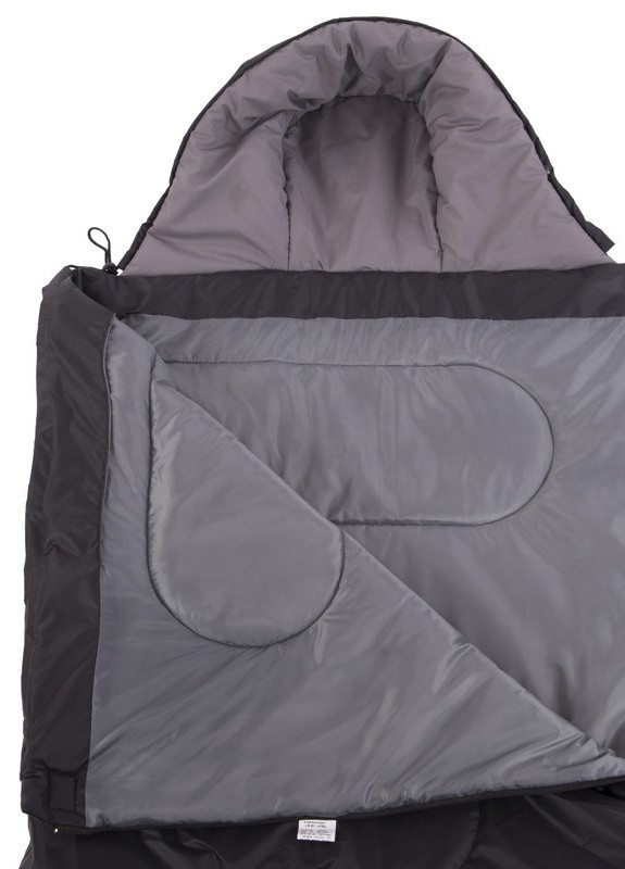 Спальный мешок одеяло с капюшоном теплый спальник походный левосторонний Champion (255340136)