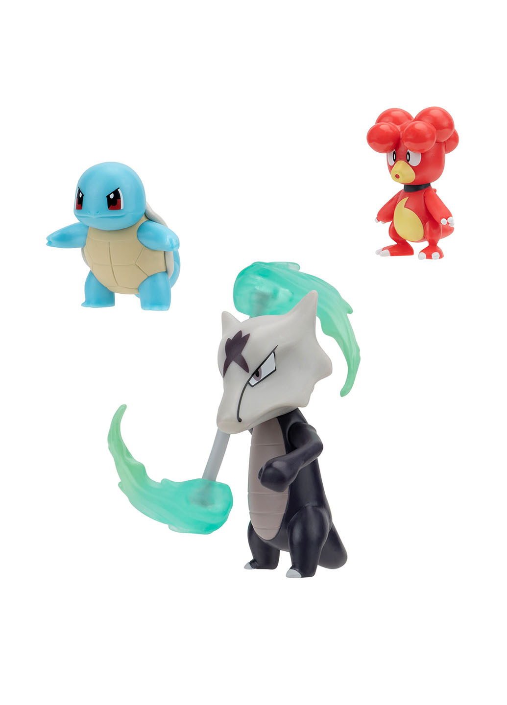 Ігрові фігурки W19 Магбі, Сквіртл та Алола Маровак (3 шт.) Pokemon (296884473)