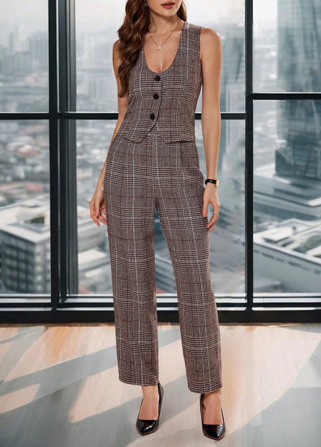 Костюм (жилет, брюки) SHEIN (340691919)