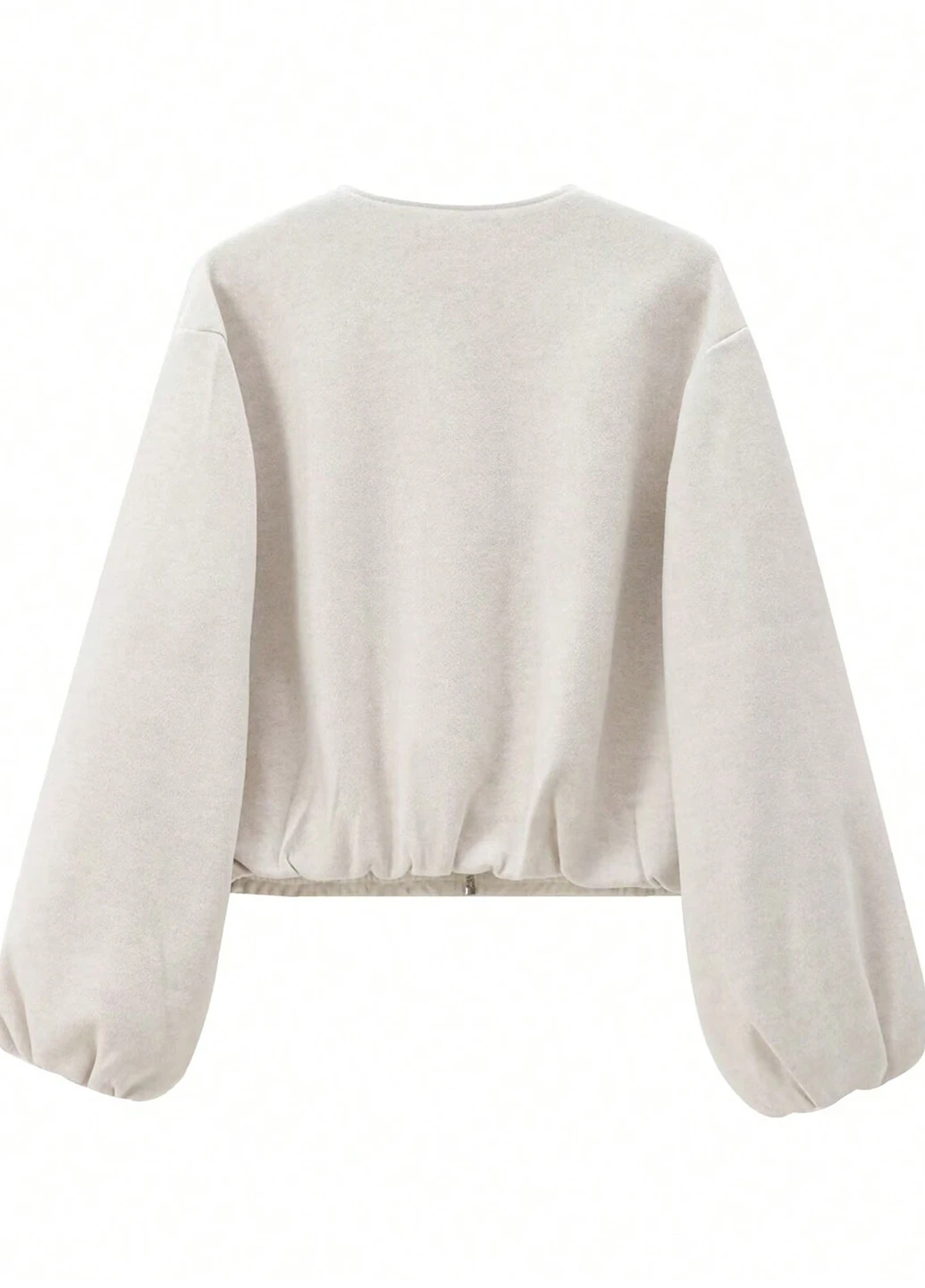 Белая демисезонная куртка SHEIN