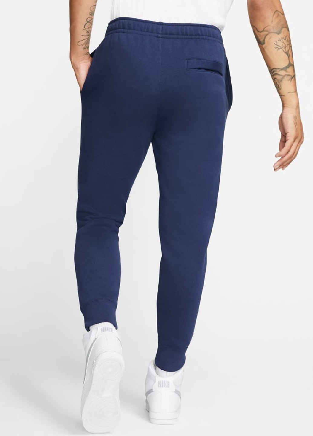 Синие кэжуал, спортивные демисезонные джоггеры брюки Nike