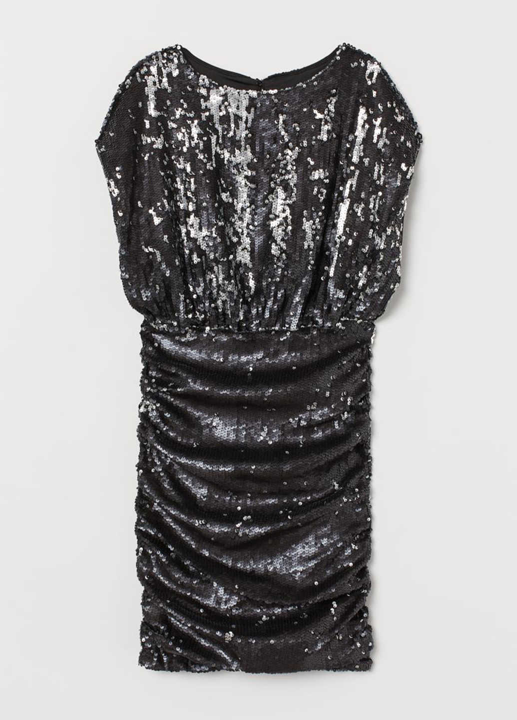 Темно-сіра коктейльна плаття, сукня H&M однотонна