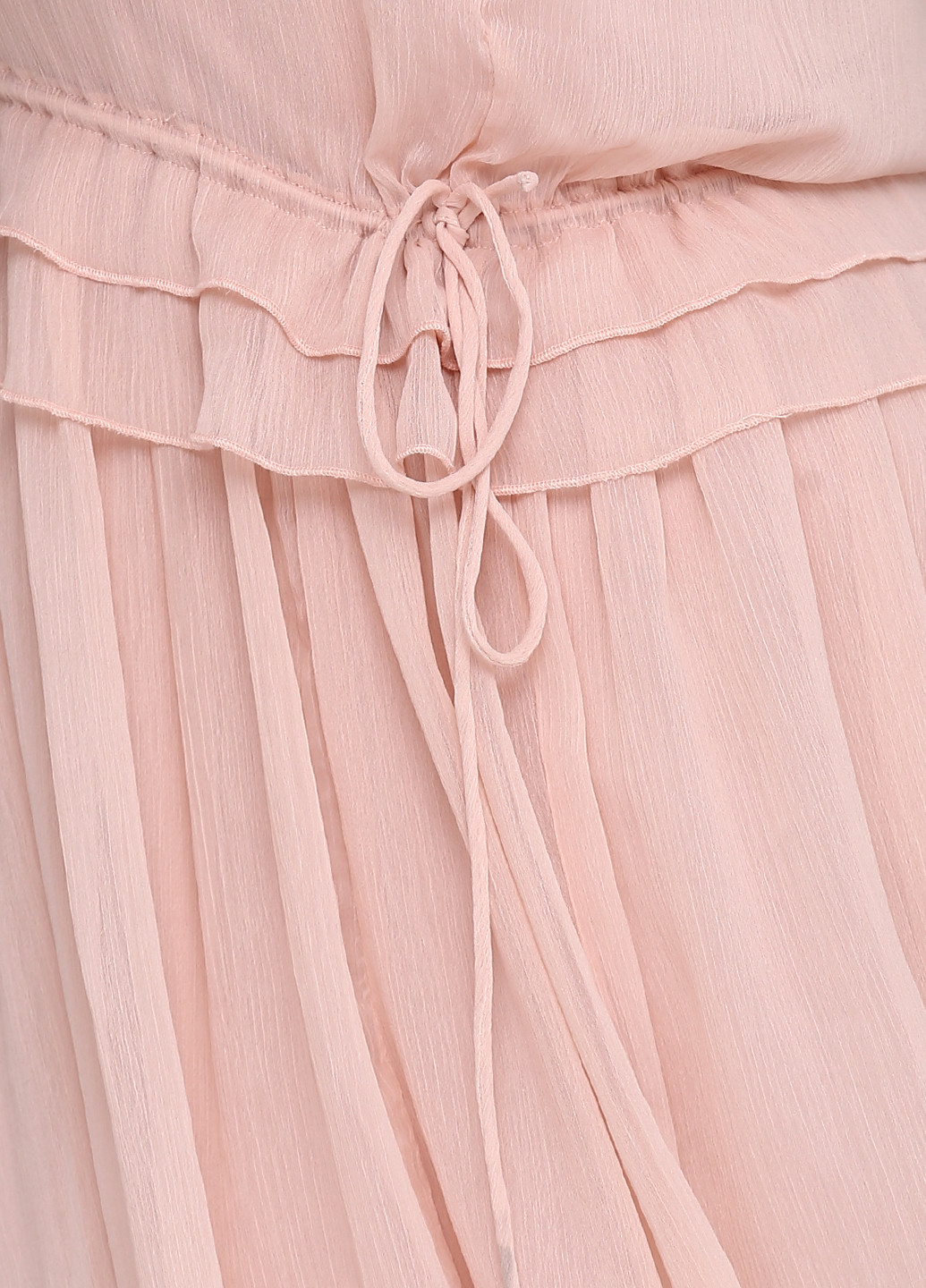 Розовое кэжуал платье Mango однотонное