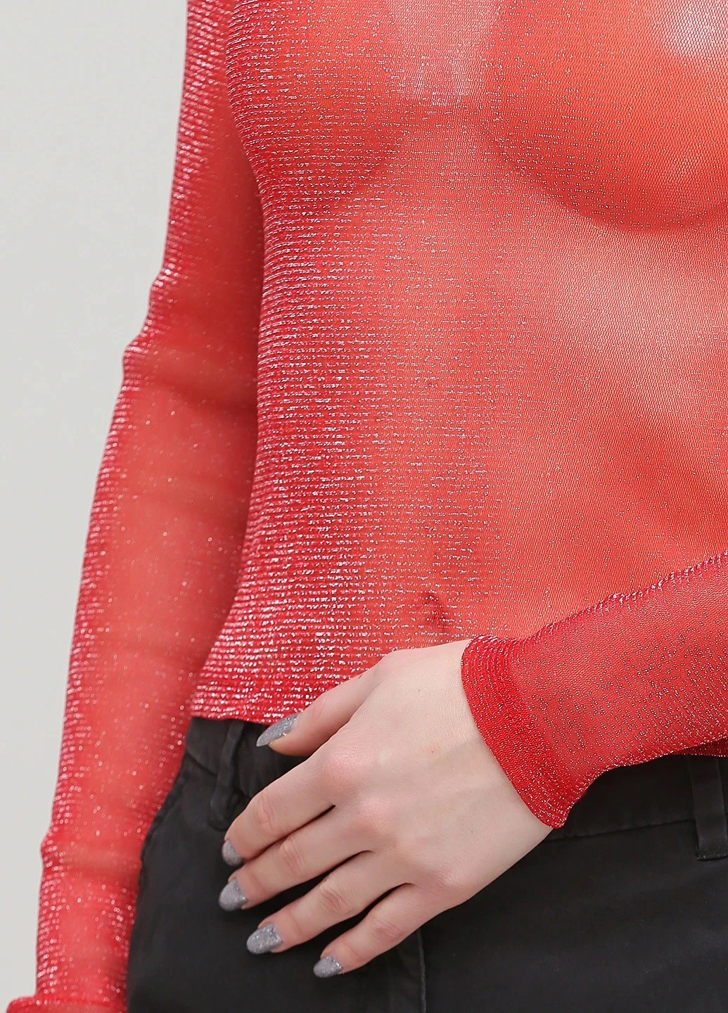 Червона блуза H&M