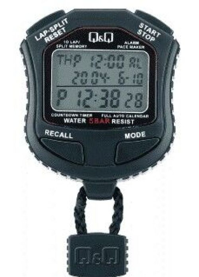 Мужские Часы HS45-001 кварцевые спортивные Q&Q (226691855)