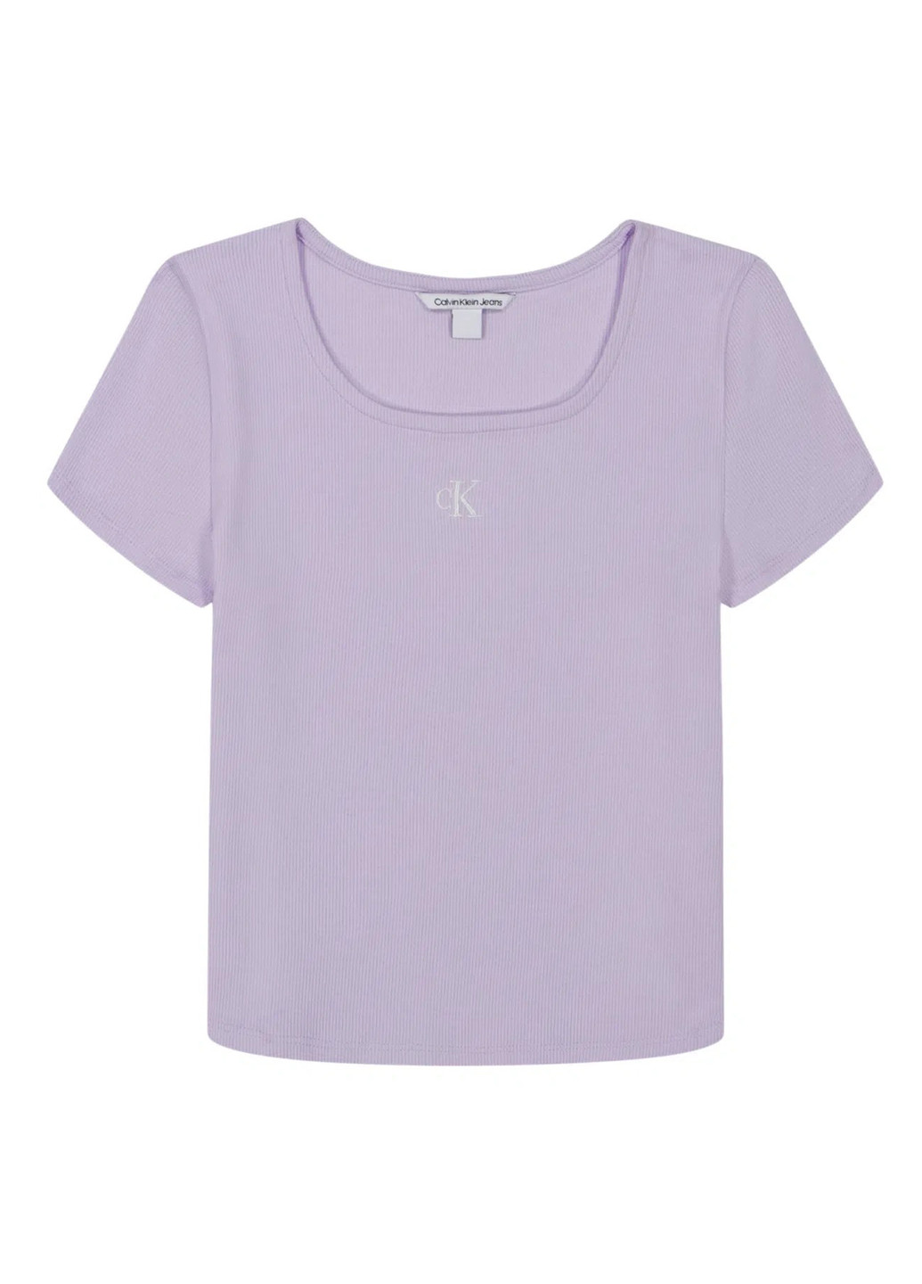 Сиреневая летняя футболка Calvin Klein