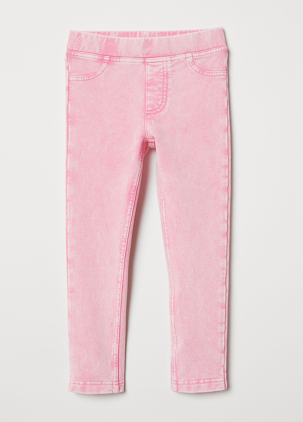 Розовые летние джеггинсы H&M