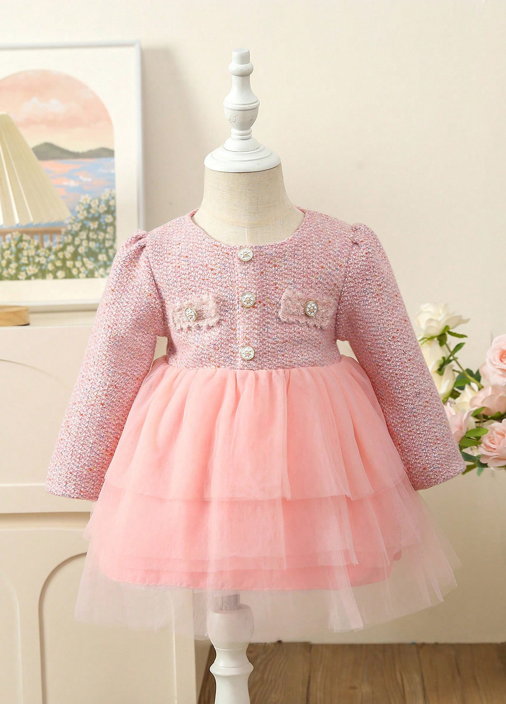 Рожева сукня SHEIN (331536230)