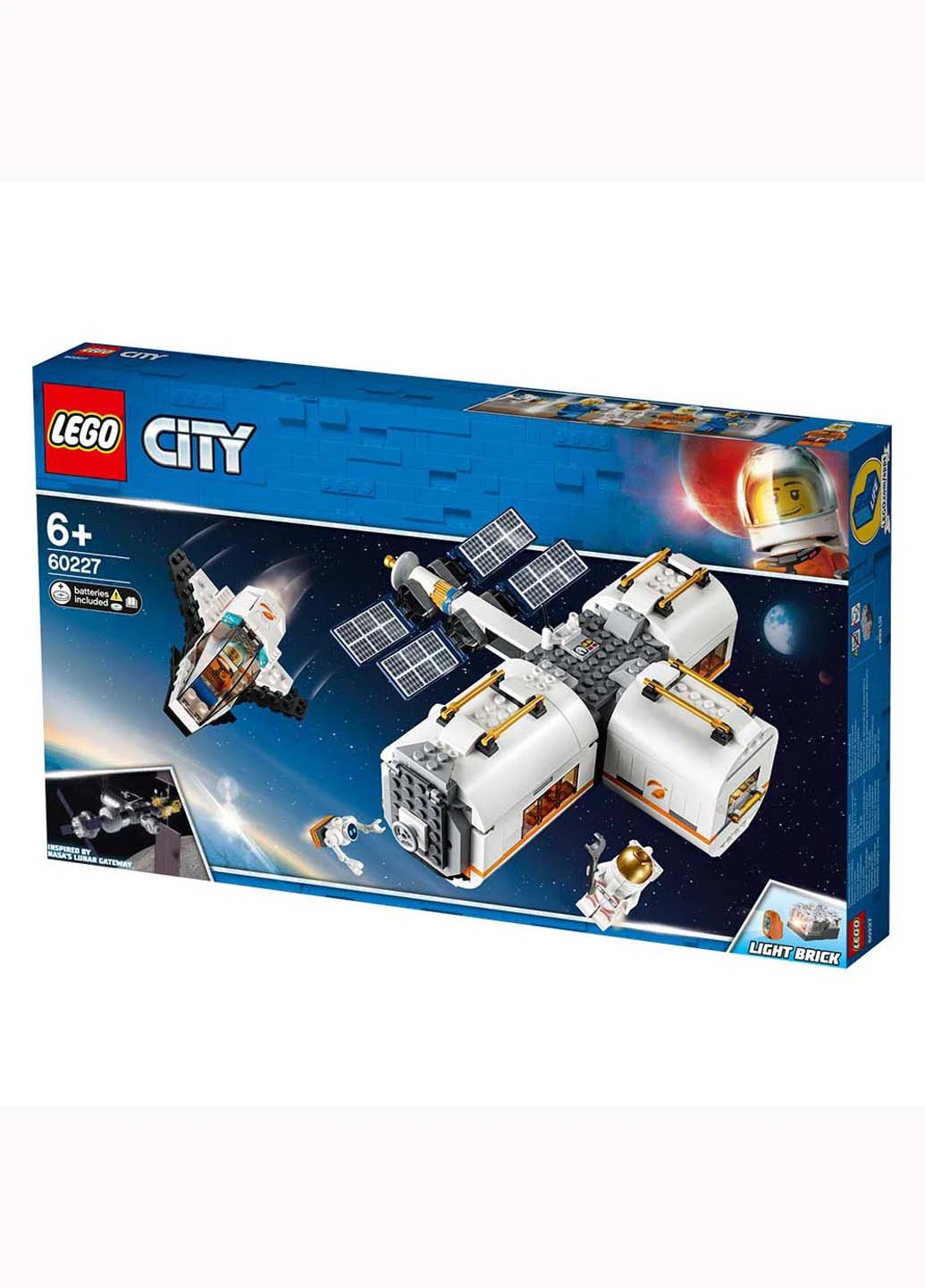 Конструктор Lego City Лунная космическая станция 412 деталей (207383181)