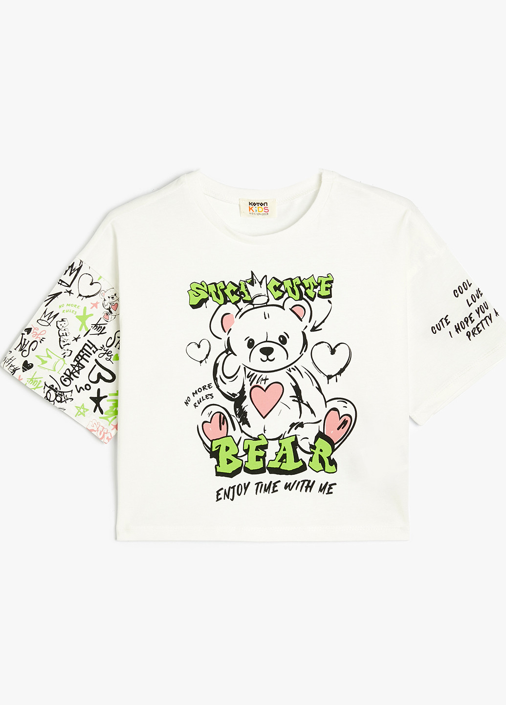 Белая летняя футболка KOTON