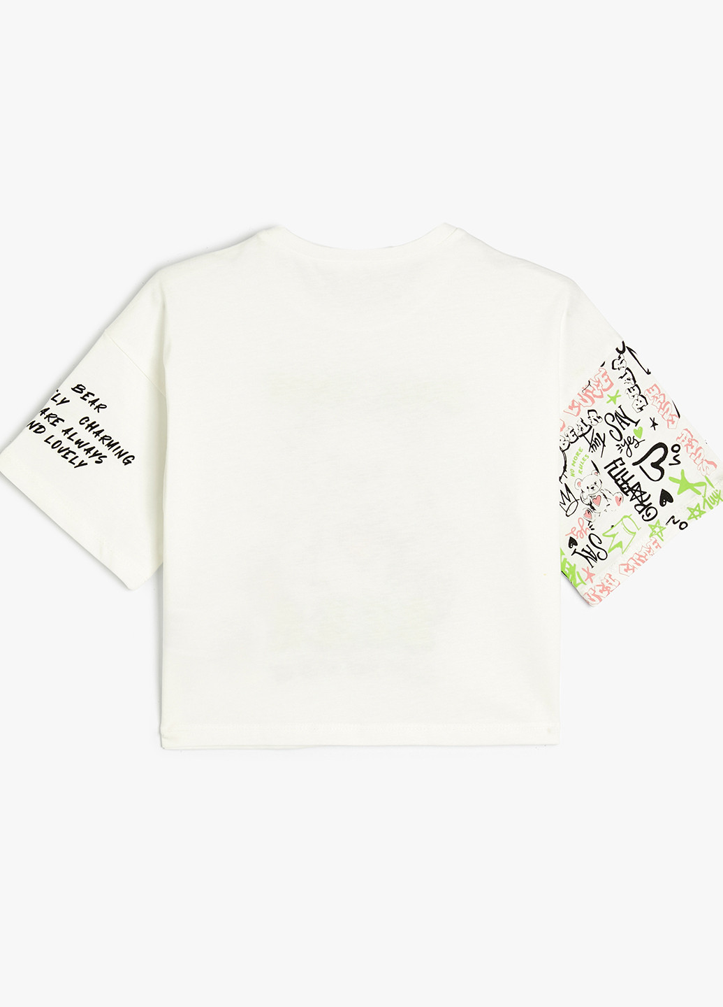 Белая летняя футболка KOTON