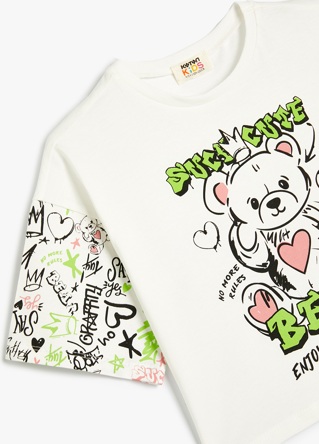 Белая летняя футболка KOTON