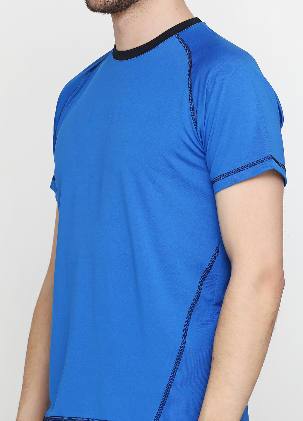 Голубая футболка MSY