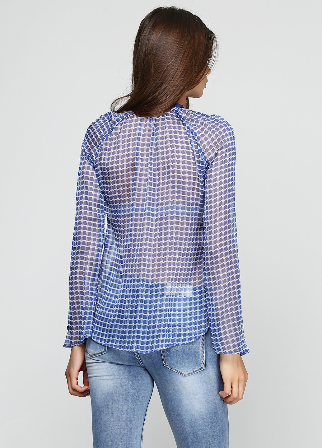 Синяя блуза Amy Gee