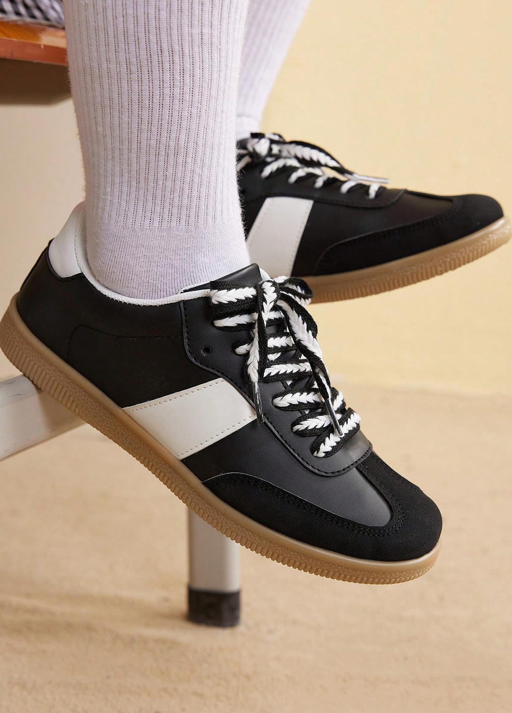 Кросівки SHEIN чорні демісезони (332389475)