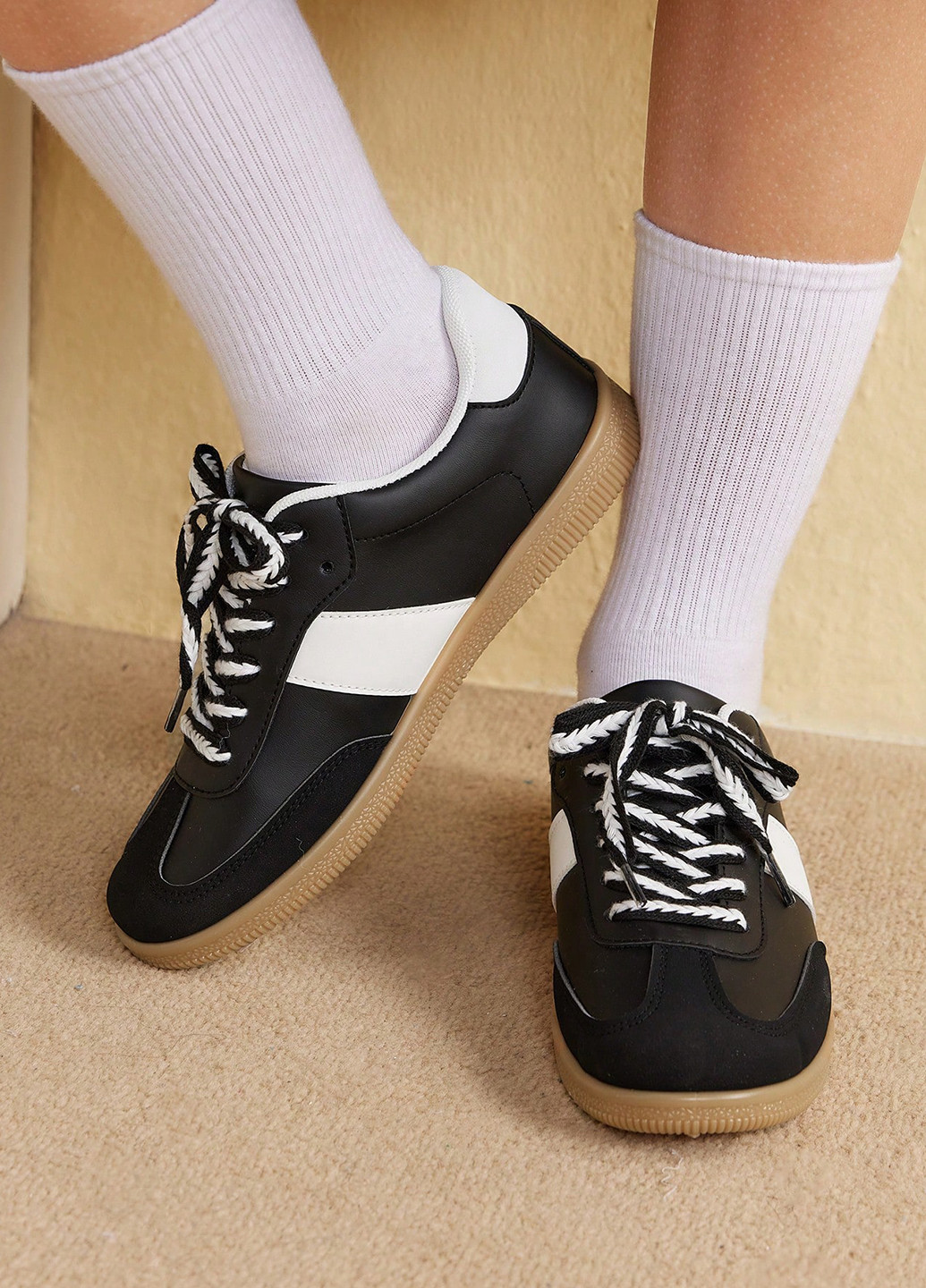 Кросівки SHEIN чорні демісезони (332389475)