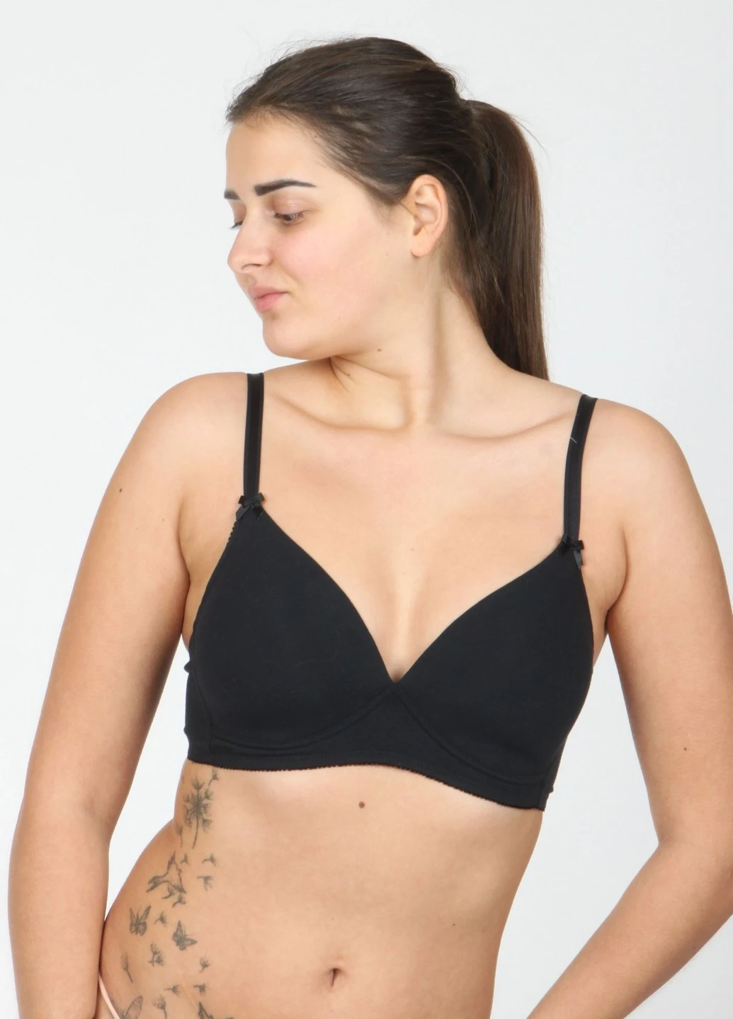 Чёрный бюстгальтер Lingerie