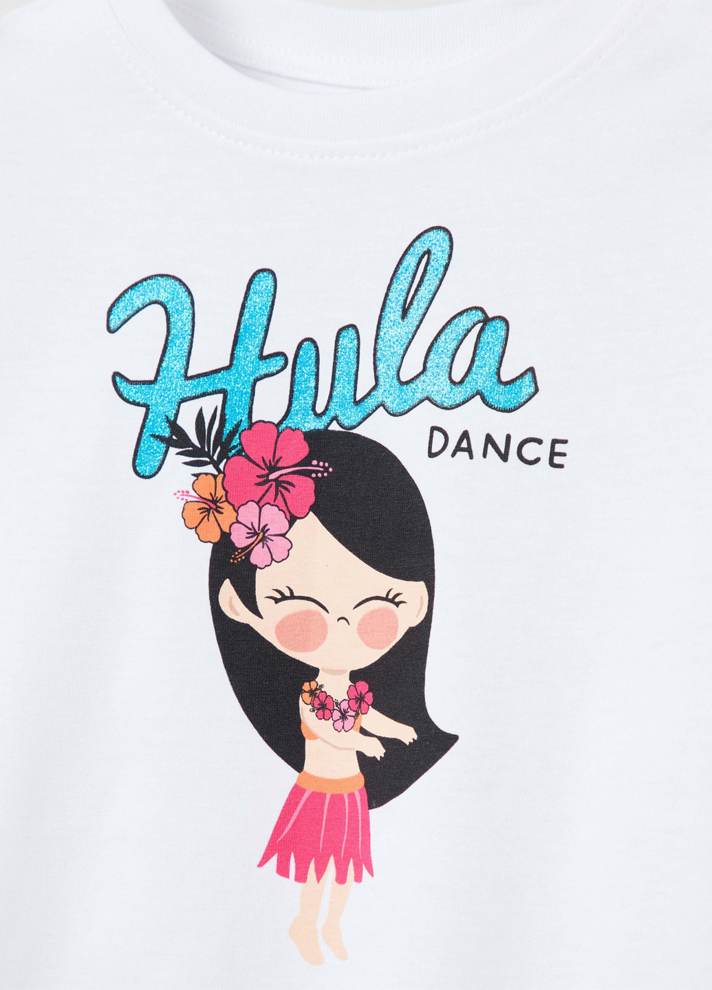 Белая летняя футболка OVS