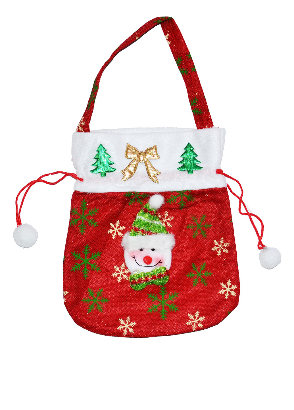 Новогодняя подарочная сумка, 38х22х18 см BabyFriends (155355974)