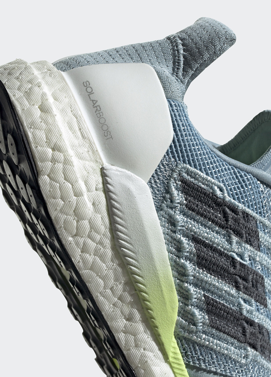 Голубые всесезонные кроссовки adidas Solar Boost