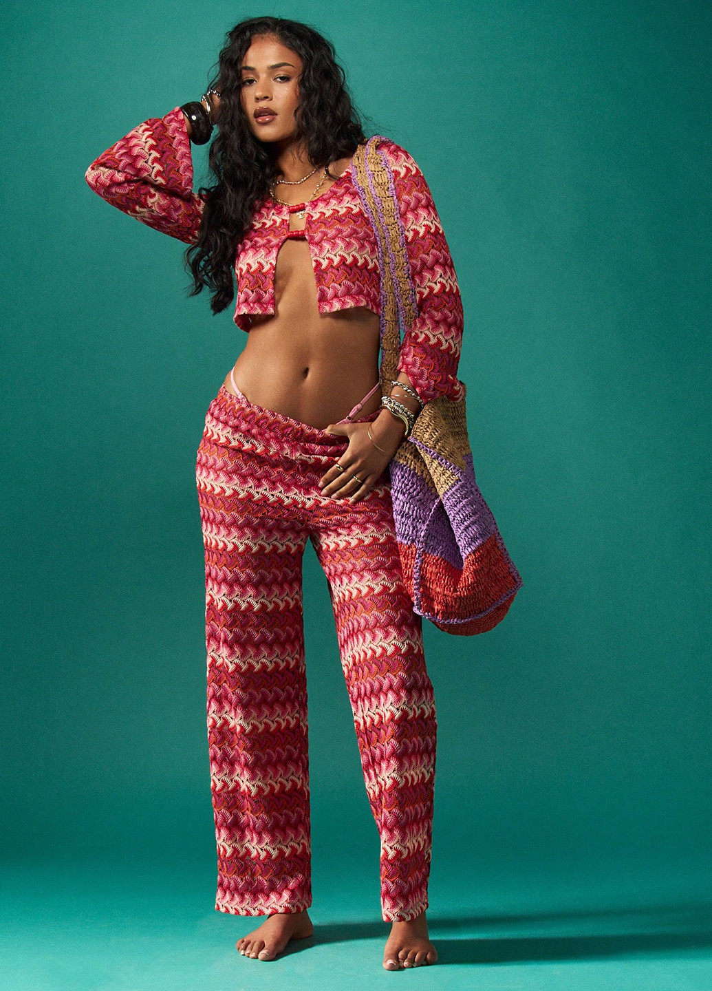 Костюм (топ, брюки) SHEIN (365220138)