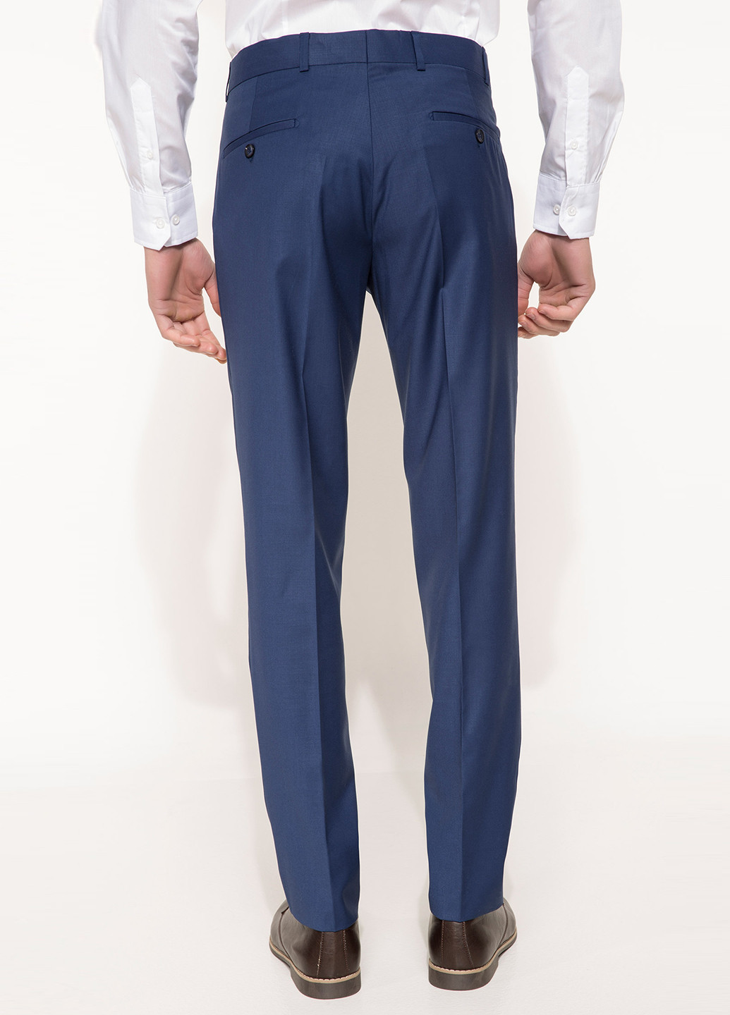 Індиго демісезонний костюм (піджак, брюки) брючний DeFacto