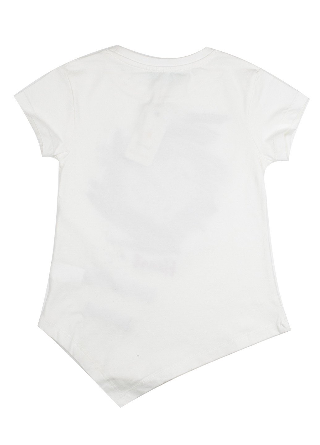 Молочная летняя футболка с коротким рукавом Cichlid