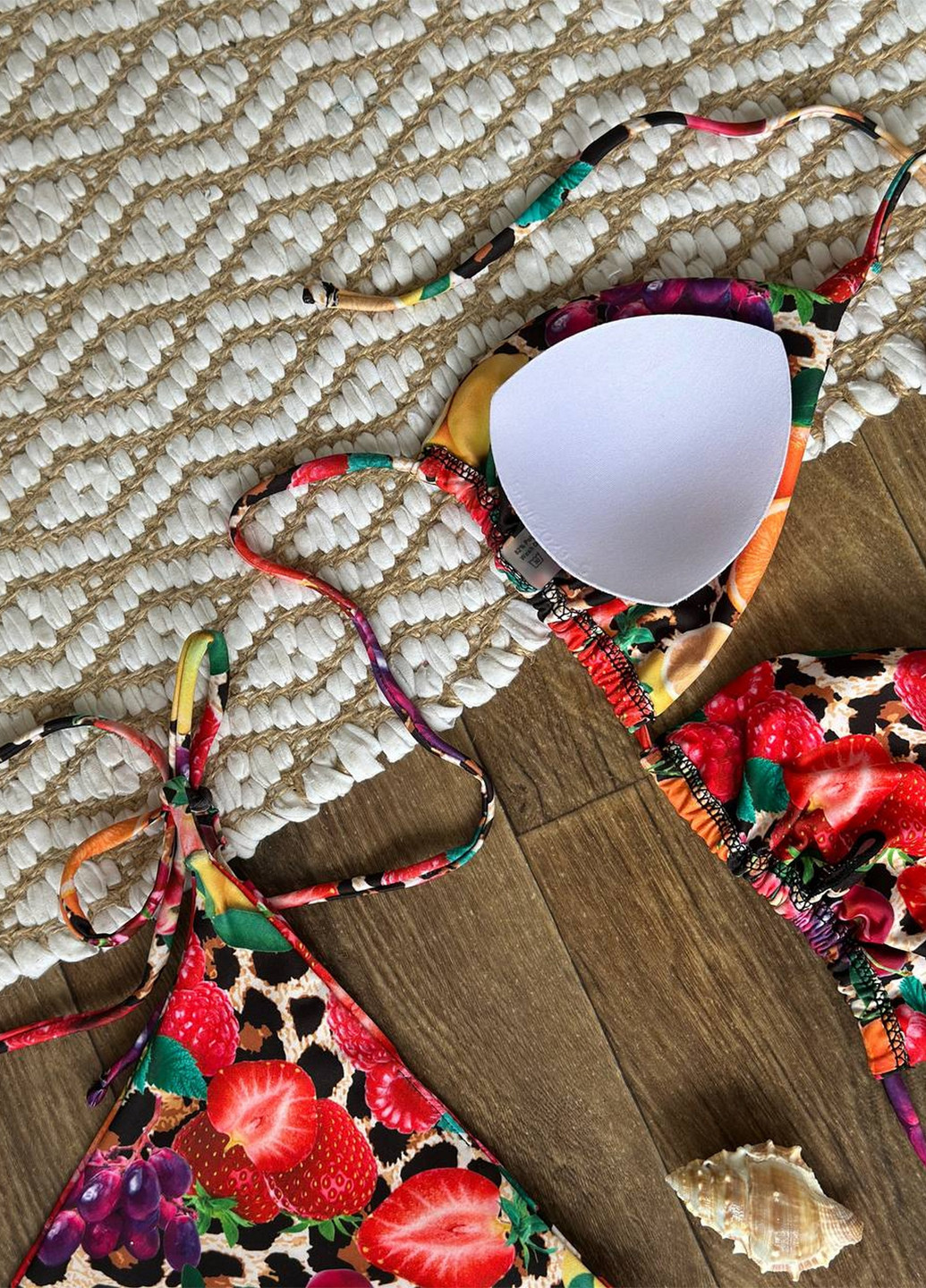 Комбинированный летний раздельный купальник (лиф, трусики) бикини, раздельный NOVA VEGA